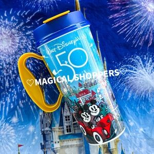 Disney Parks 2021 Walt Disney World 50th Resort Refillable Souvenir Cup